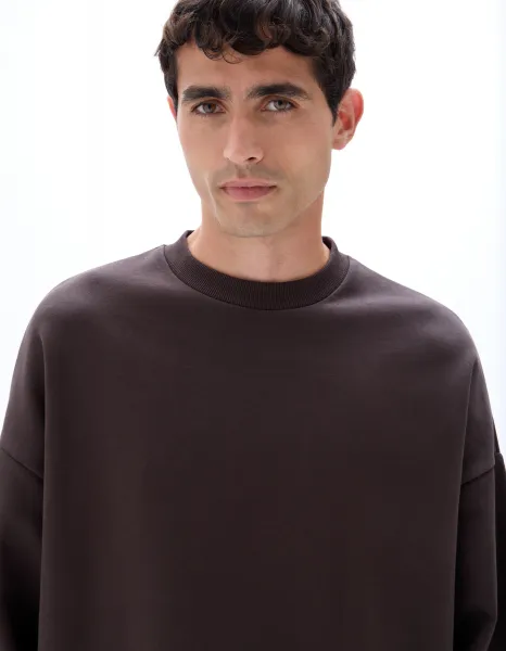 Celio Oversize čierna mikina