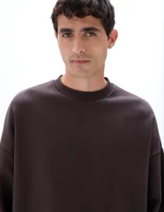 Celio Oversize čierna mikina