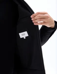 Čierna softshellová bunda