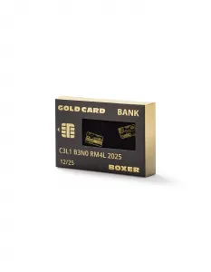 Celio Boxer Gift Pack Gold Credit Card
