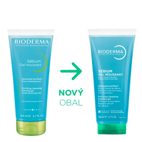 BIODERMA Sébium Gel moussant v tube 200ml
