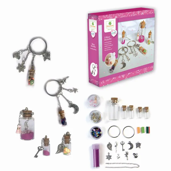 Lovely box - šperky z mini fľaštičiek