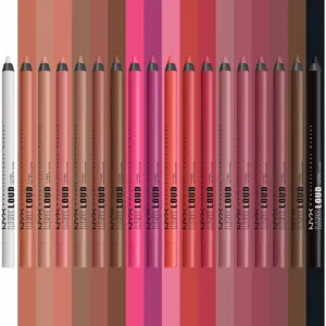NYX Professional Makeup Line Loud Vegan kontúrovacia ceruzka na pery s matným efektom odtieň 30 - Leave A Legacy 1,2 g