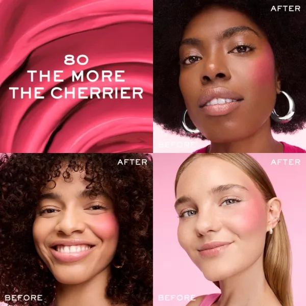 Lancôme Idôle Juicy Blush tekutá lícenka odtieň 80 The More The Cherrier 8.5 ml