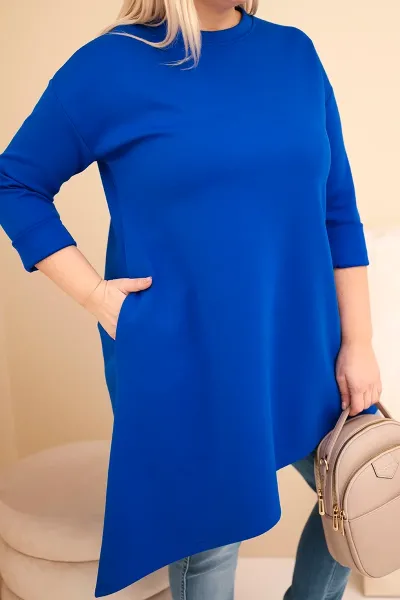 Plus Size šaty Kesi z viskózy