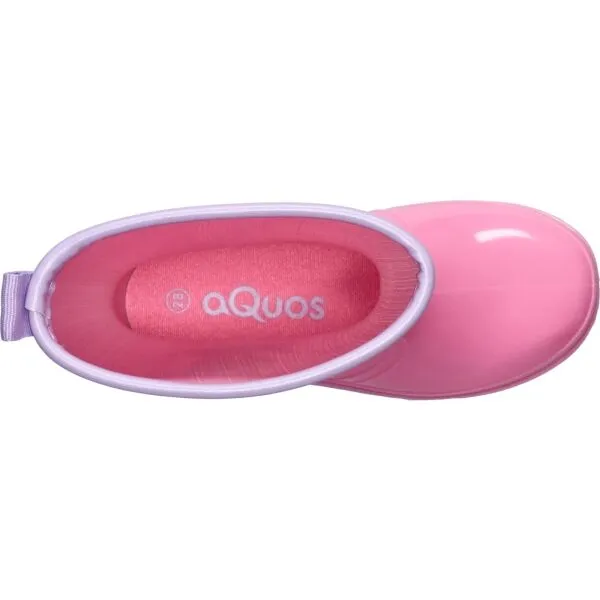 AQUOS RASTY K Detské gumáky, ružová, veľkosť