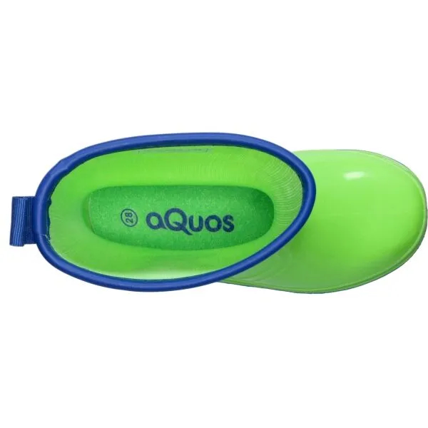 AQUOS RASTY K Detské gumáky, zelená, veľkosť