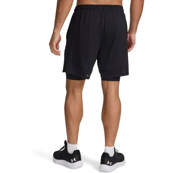 Under Armour TECH VENT 2IN1 SHORT Pánske šortky, čierna, veľkosť S
