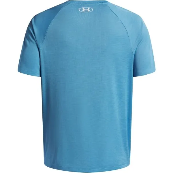 Under Armour TECH TEXTURED Pánske tričko, svetlomodrá, veľkosť