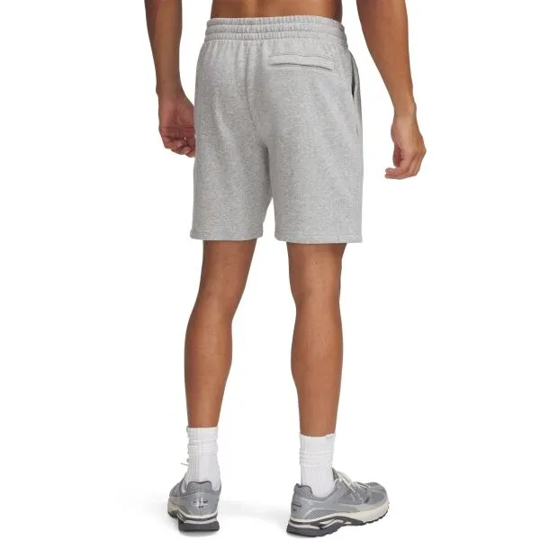Under Armour ESSENTIAL FLEECE Pánske kraťasy, sivá, veľkosť M