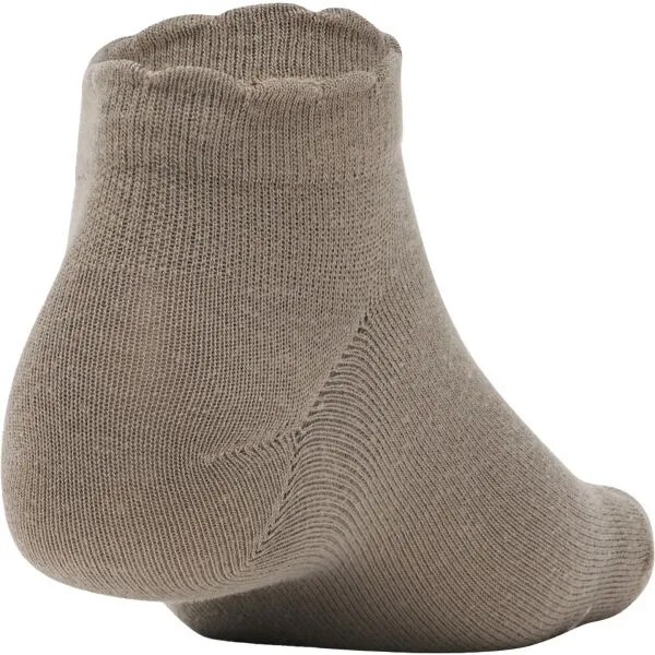 Under Armour ESSENTIAL 6PK LOW Unisex ponožky, hnedá, veľkosť L