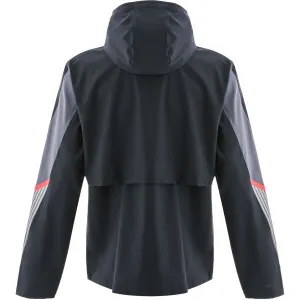 Under Armour VELOCITI STORM HOODED Pánska bunda na behanie, čierna, veľkosť