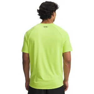 Under Armour TECH TEXTURED Pánske tričko, svetlo zelená, veľkosť