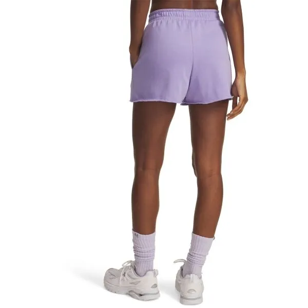 Under Armour RIVAL TERRY SHORT Dámske šortky, fialová, veľkosť L