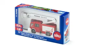 SIKU Super – hasiči Magirus Multistar s teleskopickou plošinou