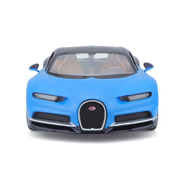 Maisto Assembly line Bugatti Chiron modrá 1 : 24