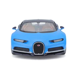 Maisto Assembly line Bugatti Chiron modrá 1 : 24