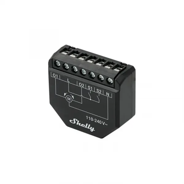 Shelly Shutter - ovládač žalúzií s meraním spotreby energie (WiFi, Bluetooth) SHELLY-SHUTTER-GEN3-1884