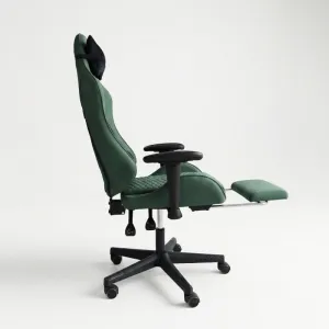 JAKS Herná stolička zelená látka EvoChair