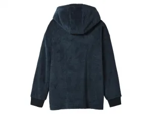 esmara® Detská plyšová oversize mikina (petrolejová, 146/152)