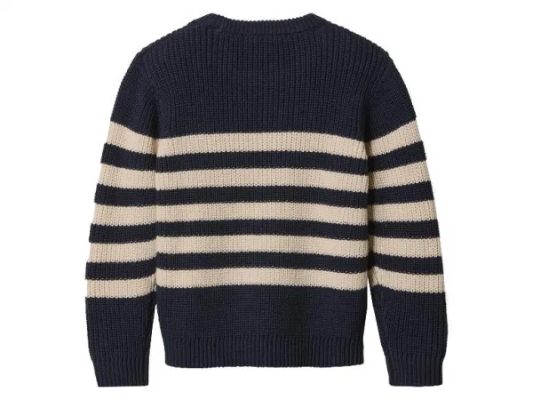 lupilu® Chlapčenský pletený pulóver (navy modrá/béžová, 122/128)
