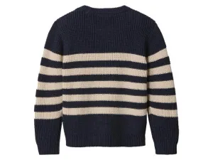 lupilu® Chlapčenský pletený pulóver (navy modrá/béžová, 122/128)