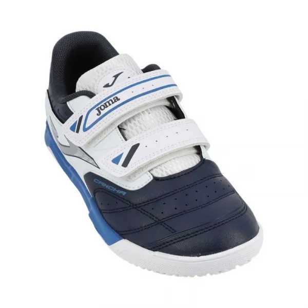 Chlapčenské futbalové kopačky halové JOMA Cancha 2633 K IC navy blue