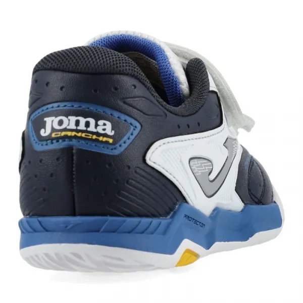 Chlapčenské futbalové kopačky halové JOMA Cancha 2633 K IC navy blue