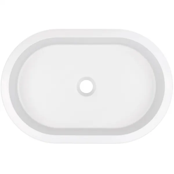 DEANTE - Silia - Granitové umývadlo biela oval CQS_AU6U
