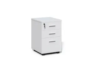 Kancelárska zostava 2 osoby Houseland Prime Max 01 120 cm biela