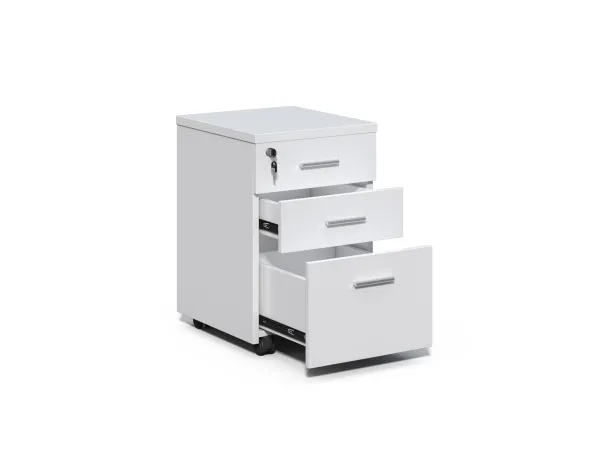 Kancelárska zostava 2 osoby Houseland Prime Max 01 120 cm biela