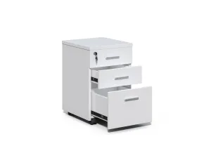 Kancelárska zostava 2 osoby Houseland Prime Max 01 120 cm biela