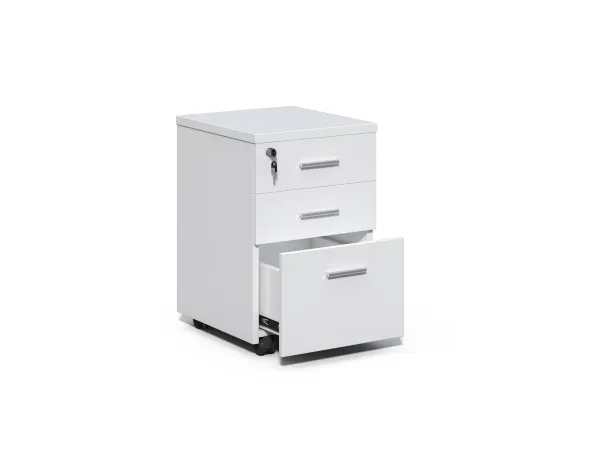 Kancelárska zostava 2 osoby Houseland Prime Max 01 120 cm biela