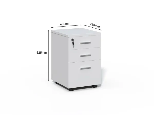 Kancelárska zostava 2 osoby Houseland Prime Max 01 120 cm biela