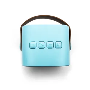 Bluetooth Karaoke súprava mikrofón a reproduktor Modrý