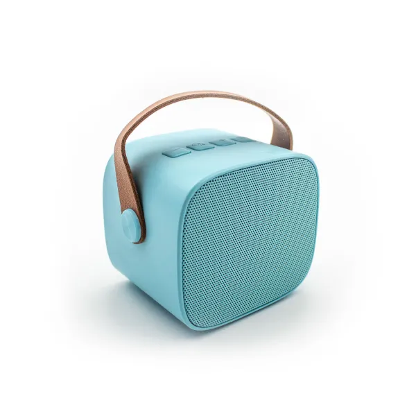 Bluetooth Karaoke súprava mikrofón a reproduktor Modrý