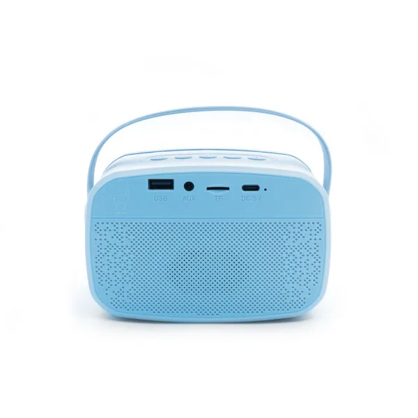 Bluetooth Karaoke párty súprava + 2 mikrofóny Blue
