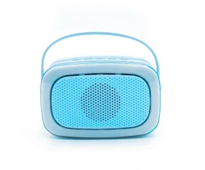 Bluetooth Karaoke párty súprava + 2 mikrofóny Blue