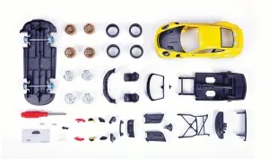 Maisto – Stavebnica – Porsche 911 GT2 RS, žltá, 1:24