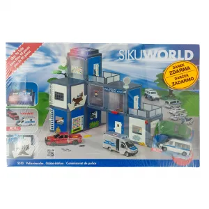 SIKU World – policajná stanica + 2 darčeky