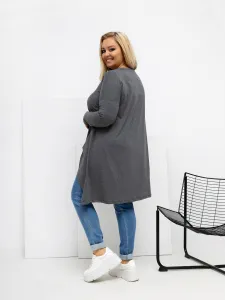 Plus size asymetrická blúzka