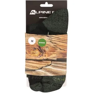 ALPINE PRO KEROWE Športové ponožky, čierna, veľkosť