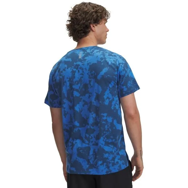 Under Armour LAUNCH PRINTED Pánske tričko, modrá, veľkosť M