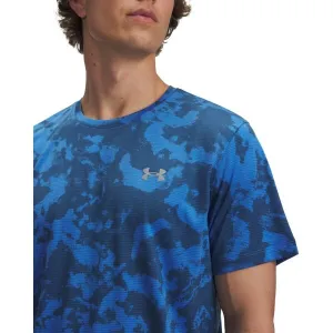 Under Armour LAUNCH PRINTED Pánske tričko, modrá, veľkosť M