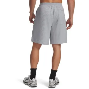 Under Armour RIVAL WAFFLE Pánske kraťasy, sivá, veľkosť