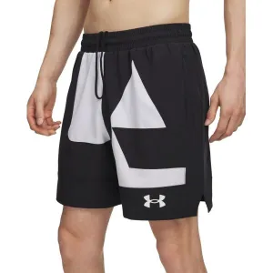 Under Armour ZONE WOVEN GRAPHIC Pánske šortky, čierna, veľkosť M