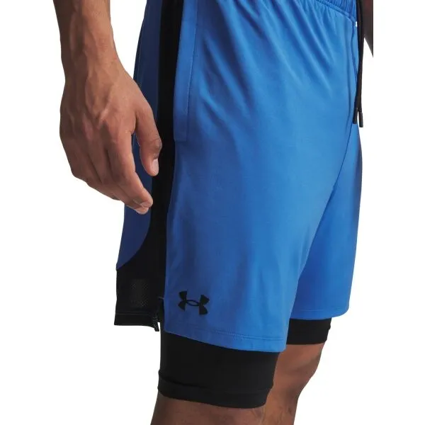 Under Armour TECH VENT 2IN1 SHORT Pánske šortky, modrá, veľkosť