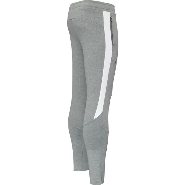 Puma TEAMEVOSTRIPE PANTS Pánske tepláky, sivá, veľkosť