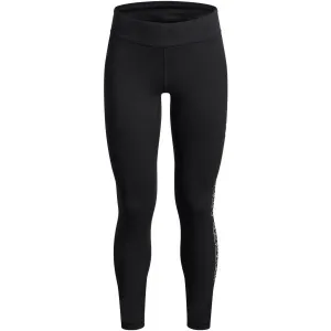 Under Armour MOTION BRANDED LEGGING Dievčenské legíny, čierna, veľkosť M