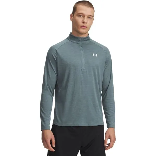 Under Armour TECH TEXTURED Pánske tričko, sivá, veľkosť